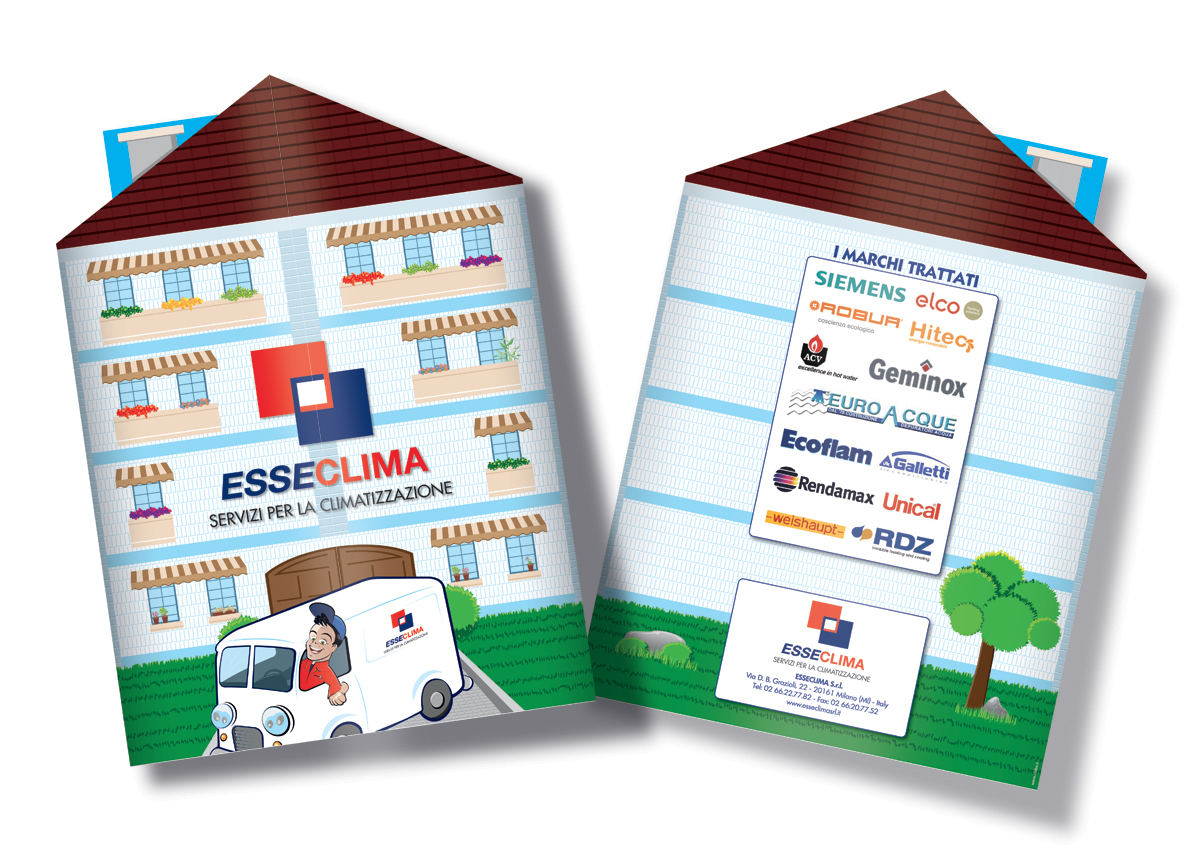 Essclima brochure aperta