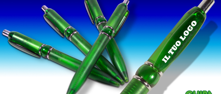 Penne verdi personalizzate