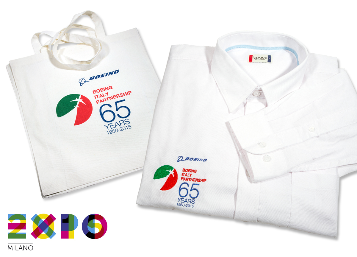 Boeing Camicia e Shopper per Expo 2015