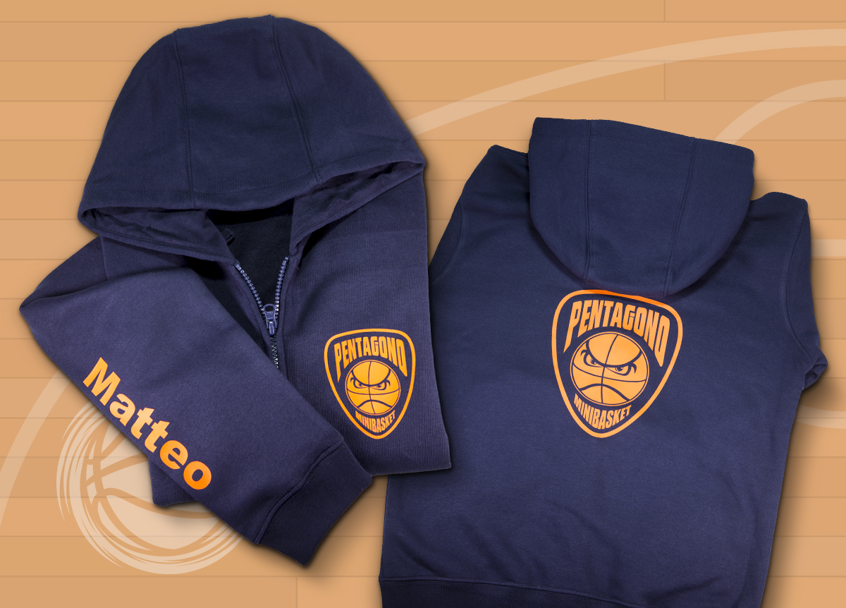 Pentagono Minibasket Felpa