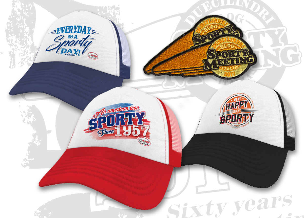 Sporty Meeting Caps e Patch
