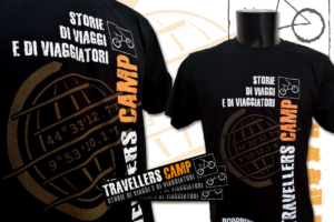 Travellers Camp T-Shirt & Stickers